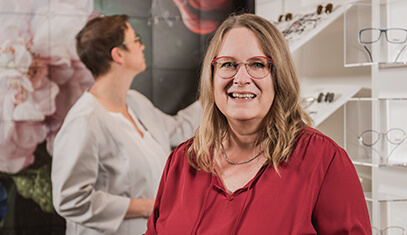 Yvonne Blauwitz, Augenoptikerin, Werkstattleiterin